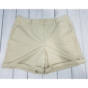 Ralph Lauren Womens Chino Shorts Size 16